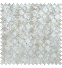 Light grey color solid texture finished surface texture gradients geometric dice shapes polyester main curtain
